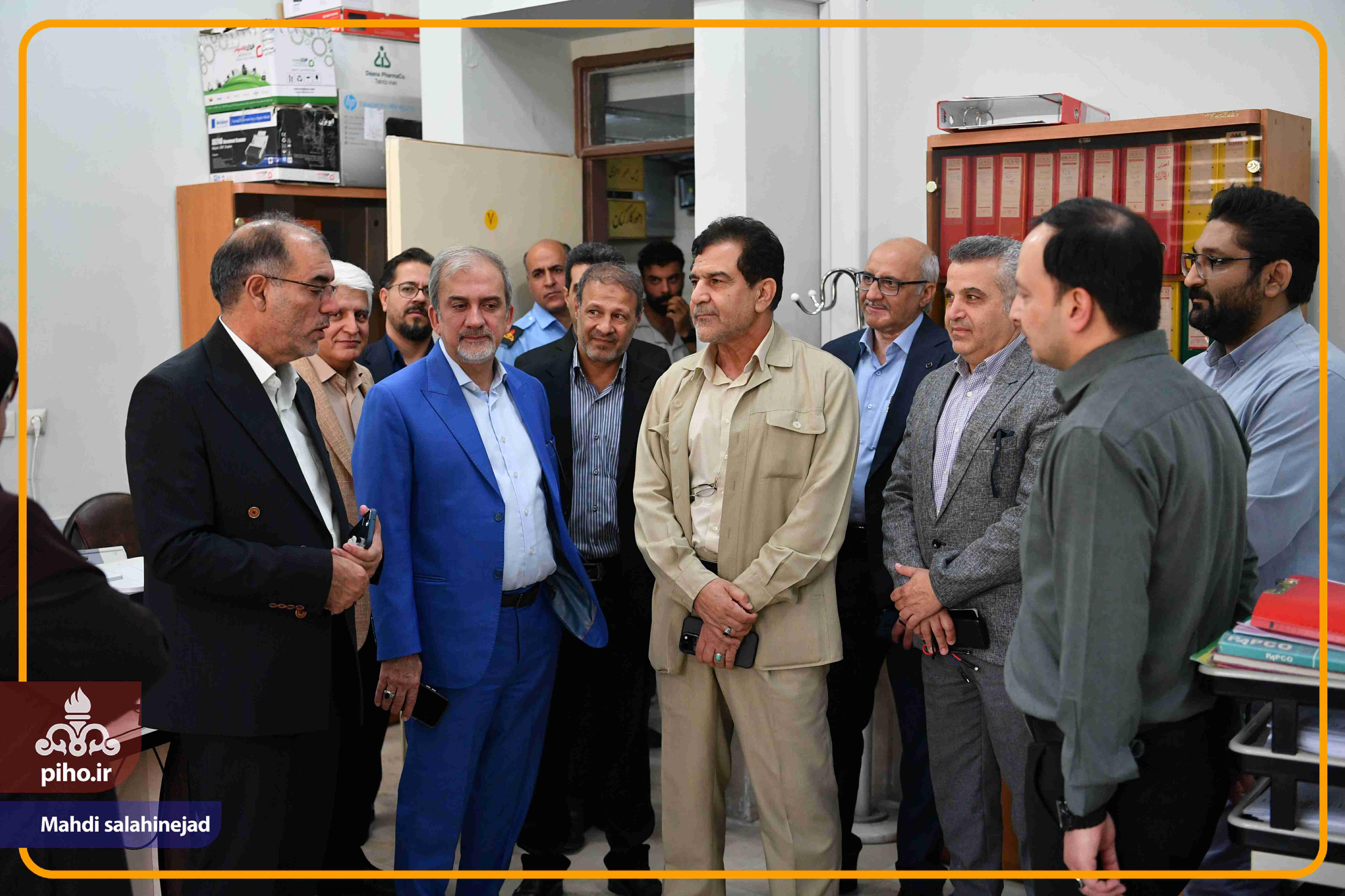 بازدید مدیرعامل و مدیران ستادی از اراک در تاریخ 18 شهریور1404 15