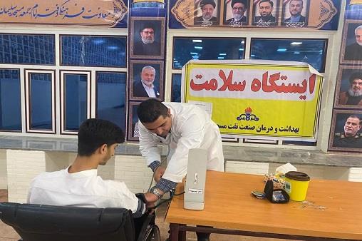 ایستگاه سلامت روز پرستار مصلی