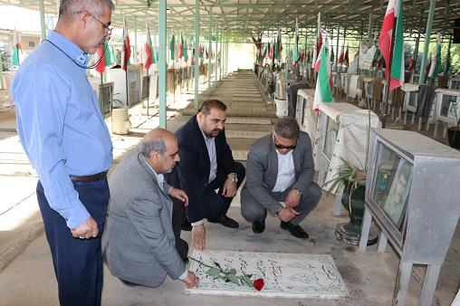 غبارروبی شهیده حیدری