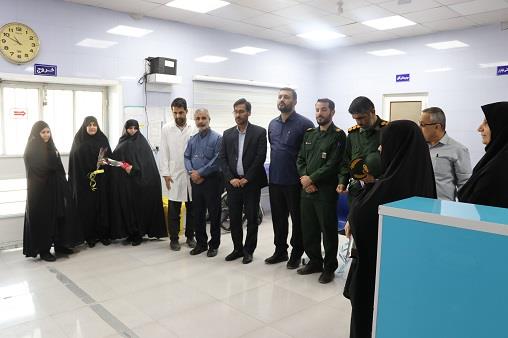 تقدیر فرمانده سپاه-پرستار