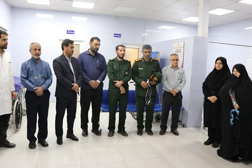 تقدیر فرمانده سپاه-پرستار