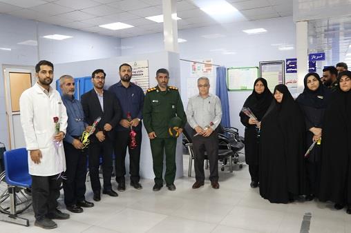 تقدیر فرمانده سپاه-پرستار