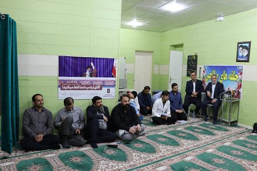 مراسم ولادت حضرت زهراس نمازخانه