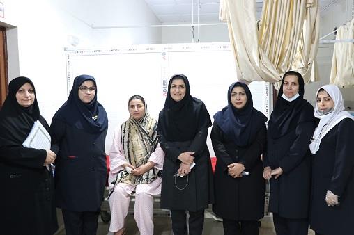 بازدید از بخش ها-روز زن