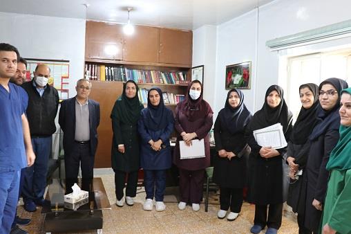 بازدید از بخش ها-روز زن