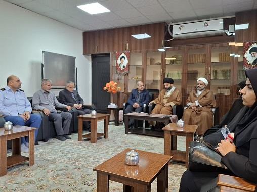 دیدار با امام جمعه-بسیج