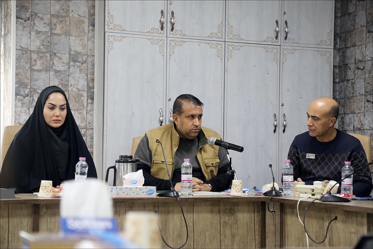 نشست معارفه مسئول پایگاه مقاومت بسیج بهداشت و درمان صنعت نفت فارس  12