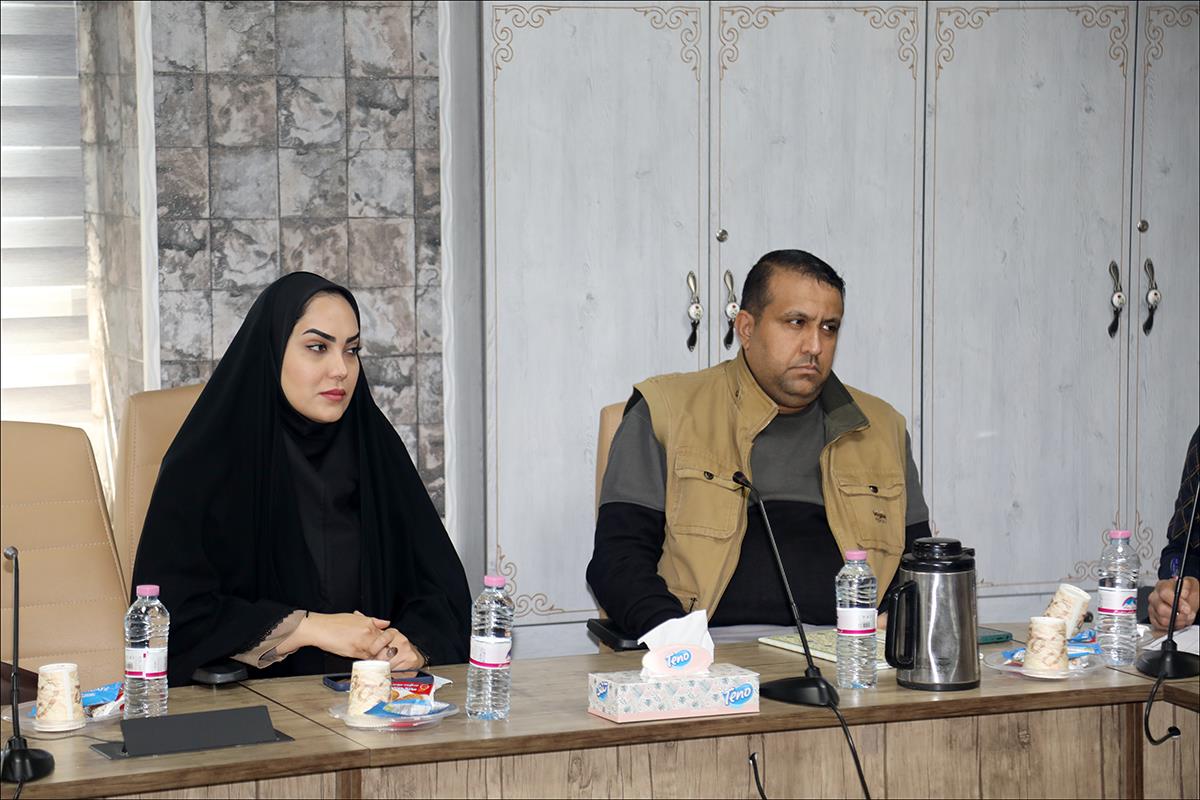 نشست معارفه مسئول پایگاه مقاومت بسیج بهداشت و درمان صنعت نفت فارس  3