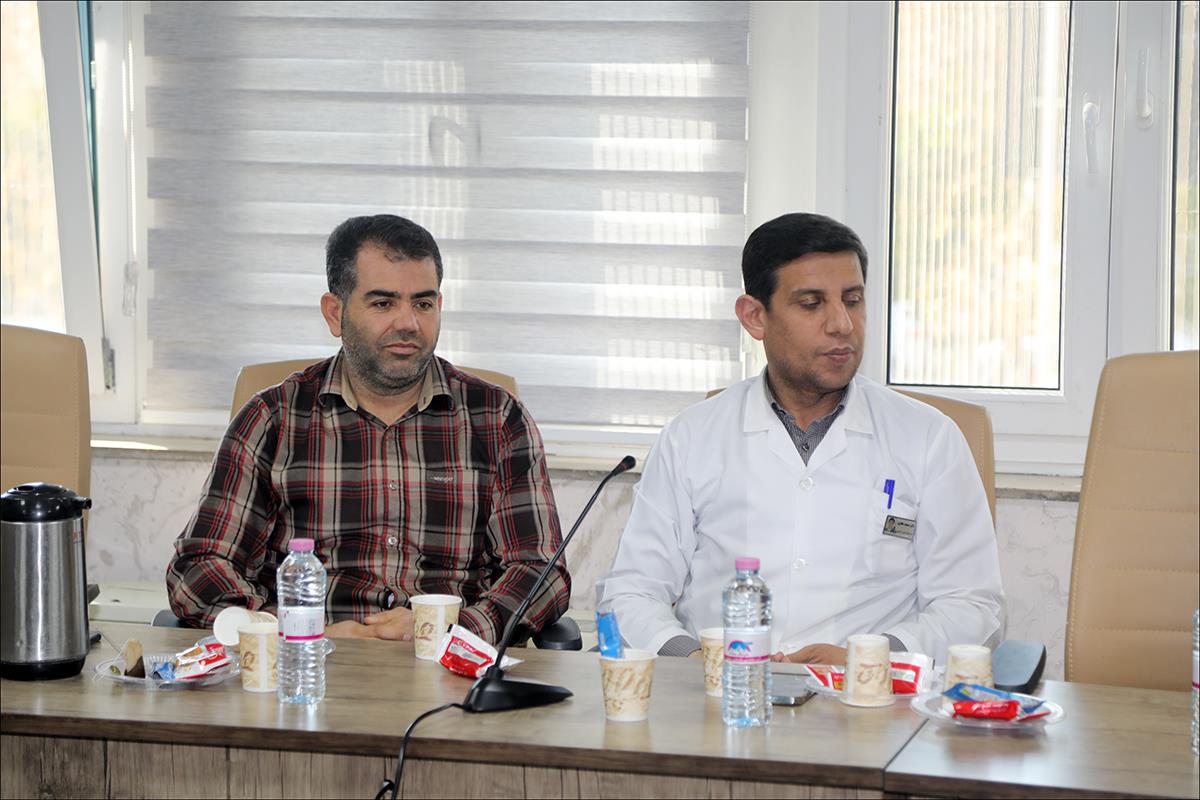 نشست معارفه مسئول پایگاه مقاومت بسیج بهداشت و درمان صنعت نفت فارس  1