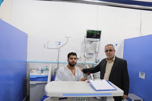 عیادت از بیماران اعیاد شعبانیه و دهه فجر