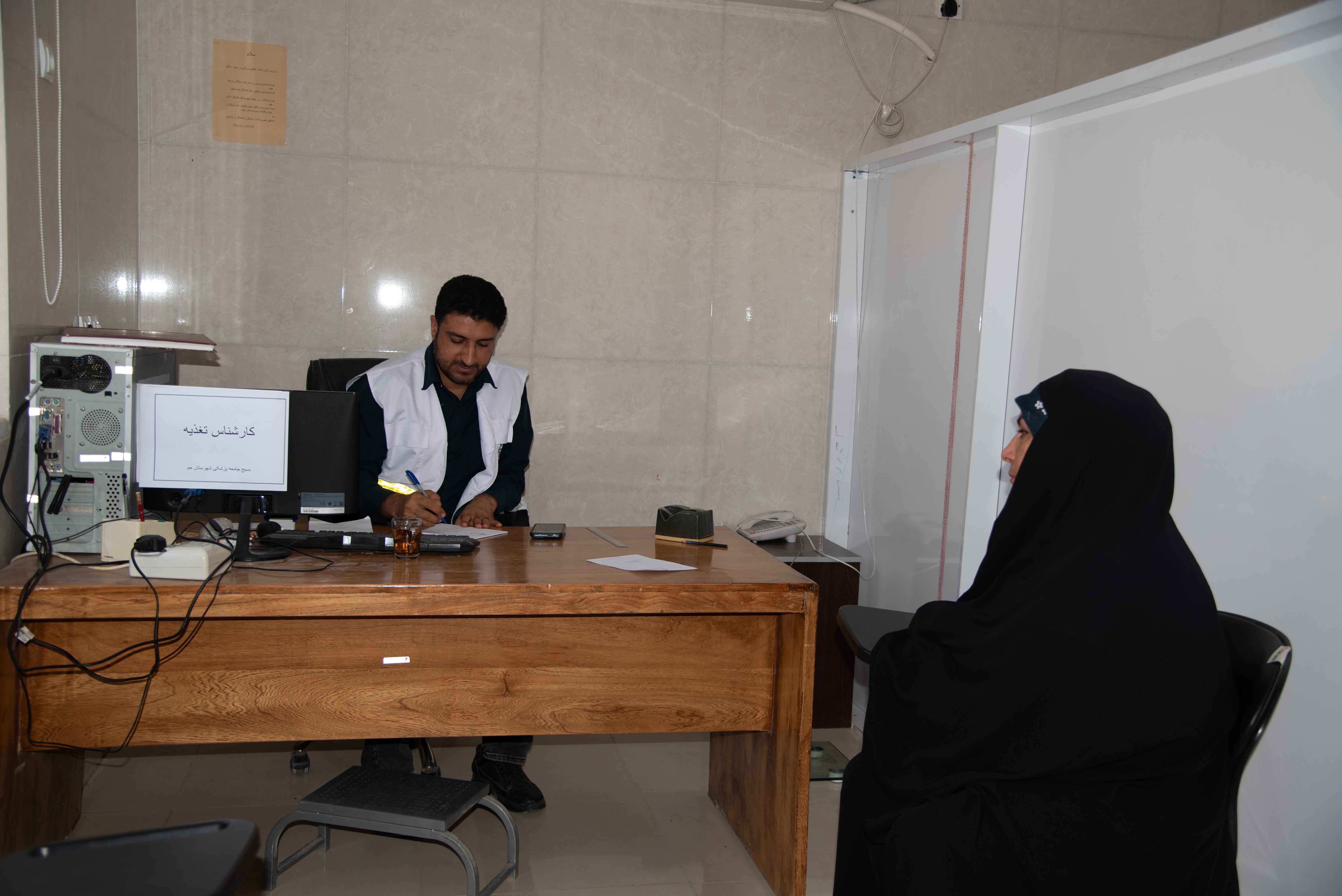 ارائه خدمات رایگان پزشکی در اردوی جهادی روستای سر چشمه