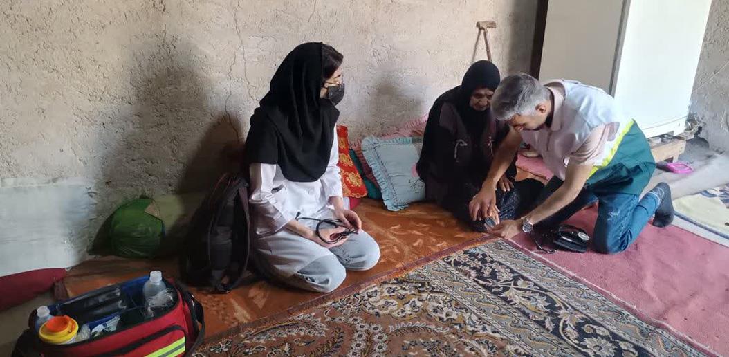 ارائه خدمات رایگان پزشکی در اردوی جهادی روستای سر چشمه
