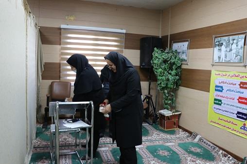 غبارروبی نمازخانه رمضان1404