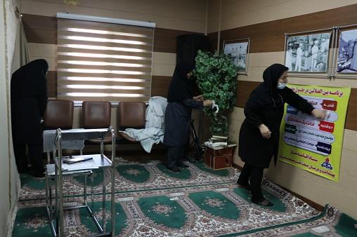 غبارروبی نمازخانه رمضان1404