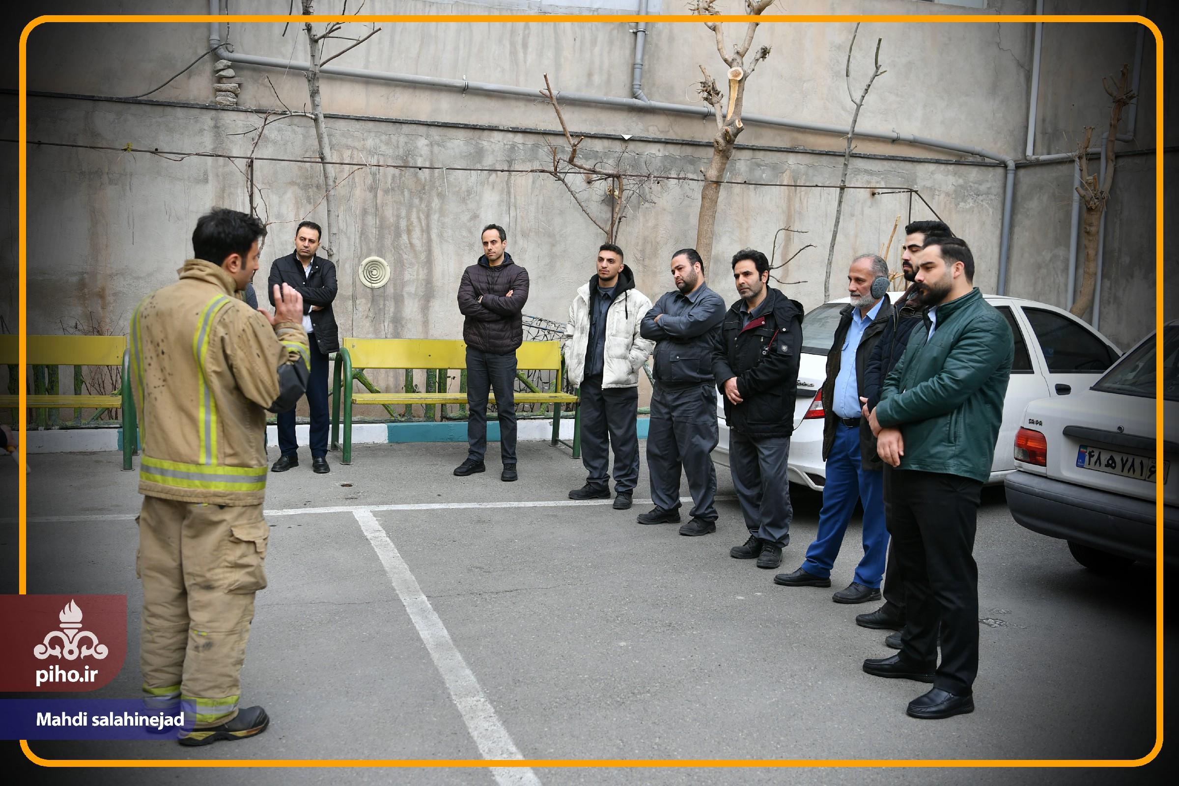 دوره آتش نشانی 15