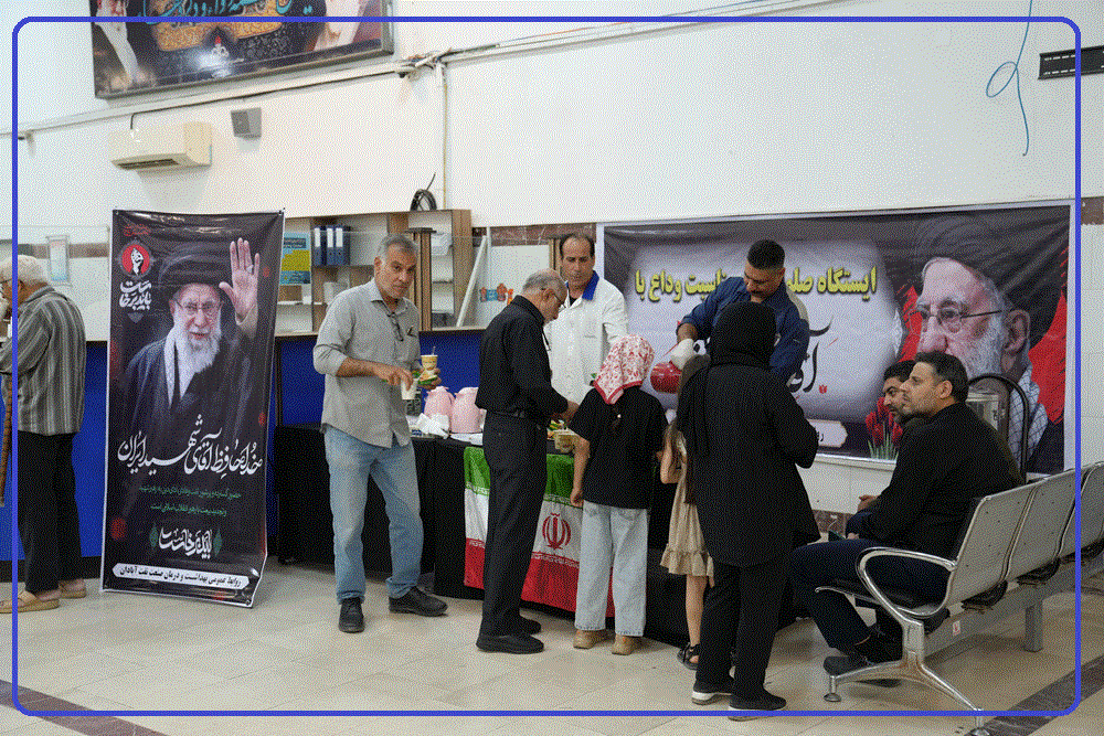 مراسم وداع با رهبر شهید 23