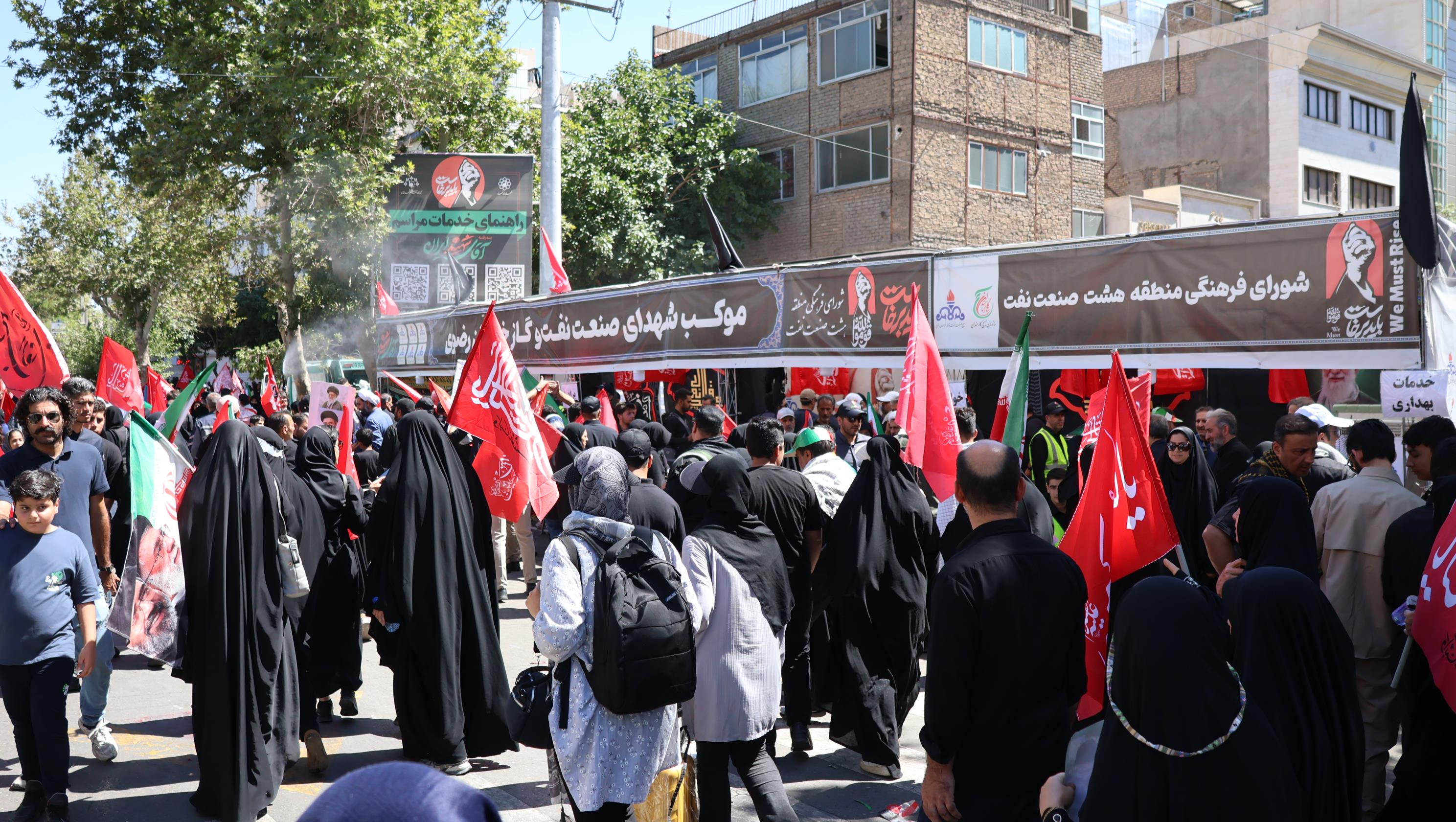 موکب تشییع رهبر 22