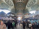 برپایی میز خدمت به مناسبت هفته دولت در مصلای حضرت امام خمینی (ره) اصفهان