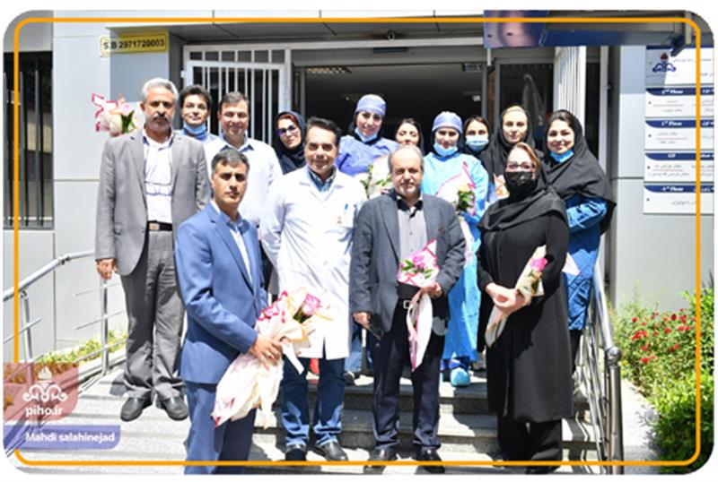 گزارش تصویری/ تقدیر و بازدید از دندانپزشکان بیمارستان فوق تخصصی صنعت نفت تهران