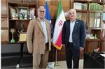 دیدار دکتر مقدم با دکتر سیدی مدیر جدید شرکت پخش فرآورده های نفتی منطقه اردبیل
