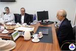دیدار صمیمی مدیر منطقه پنج عملیات انتقال گاز و رییس بهداشت و درمان صنعت نفت فارس به مناسبت روز پزشک
