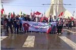 تجدید میثاق کارکنان بهداشت و درمان صنعت نفت اهواز با رهبر شهید ایران؛ حضور در شکوه وداع با مقام والای ولایت